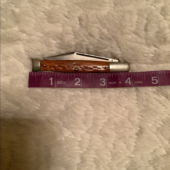 Old Vintage Boker USA 9293 Fishtail Pocket Knife - Picture 7 of 7